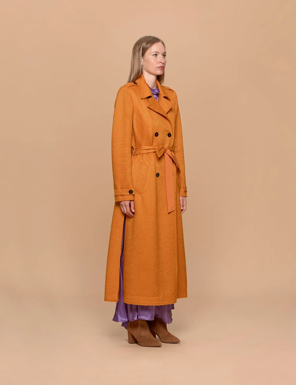 Cappotto Trench Doppiopetto