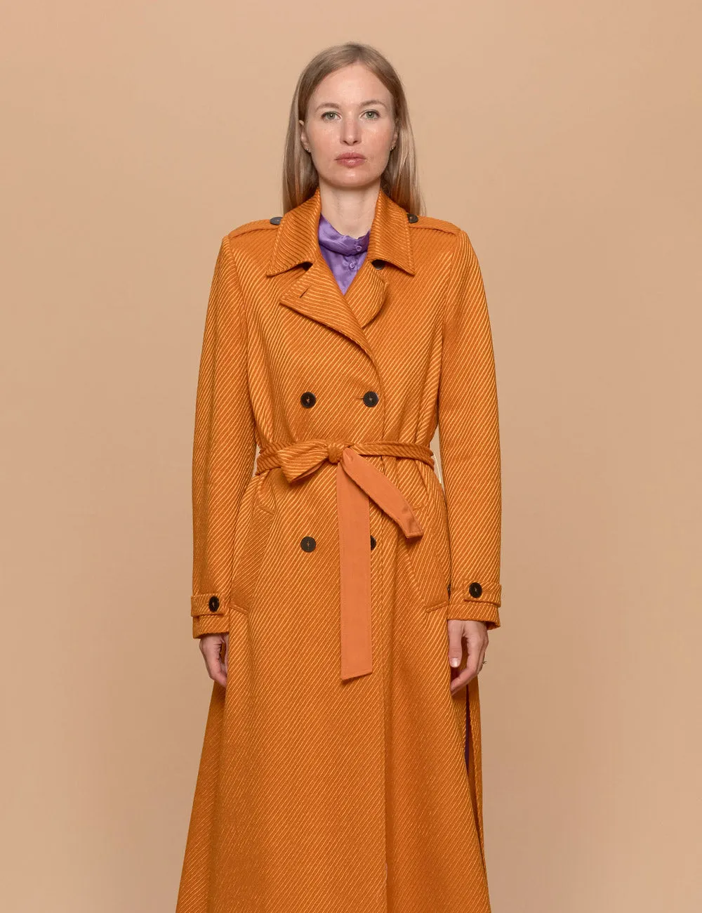 Cappotto Trench Doppiopetto