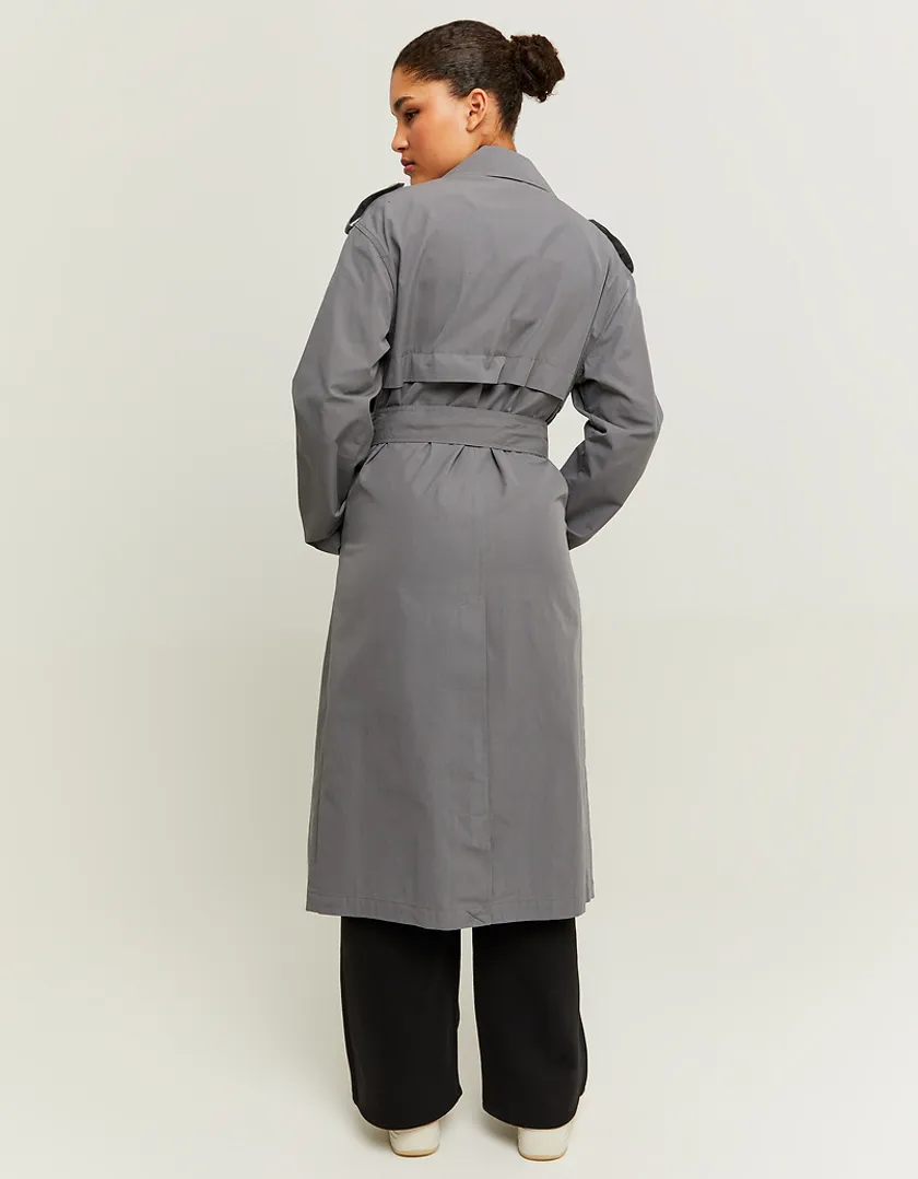 Cappotto Trench Grigio  