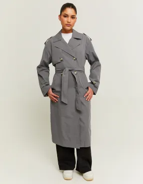 Cappotto Trench Grigio  