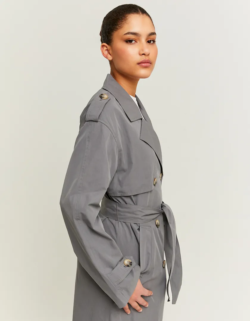 Cappotto Trench Grigio  