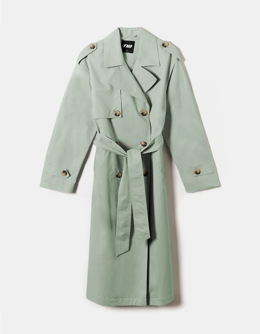 Cappotto Trench Lungo Classico  