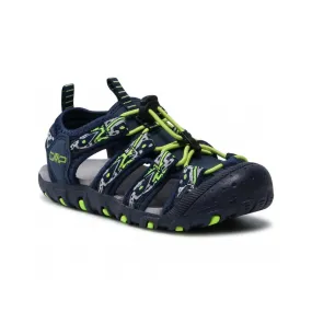 Cmp Kids Sahiph Hiking Sandalo Cosmo Blu/Giallo Junior Bimbo