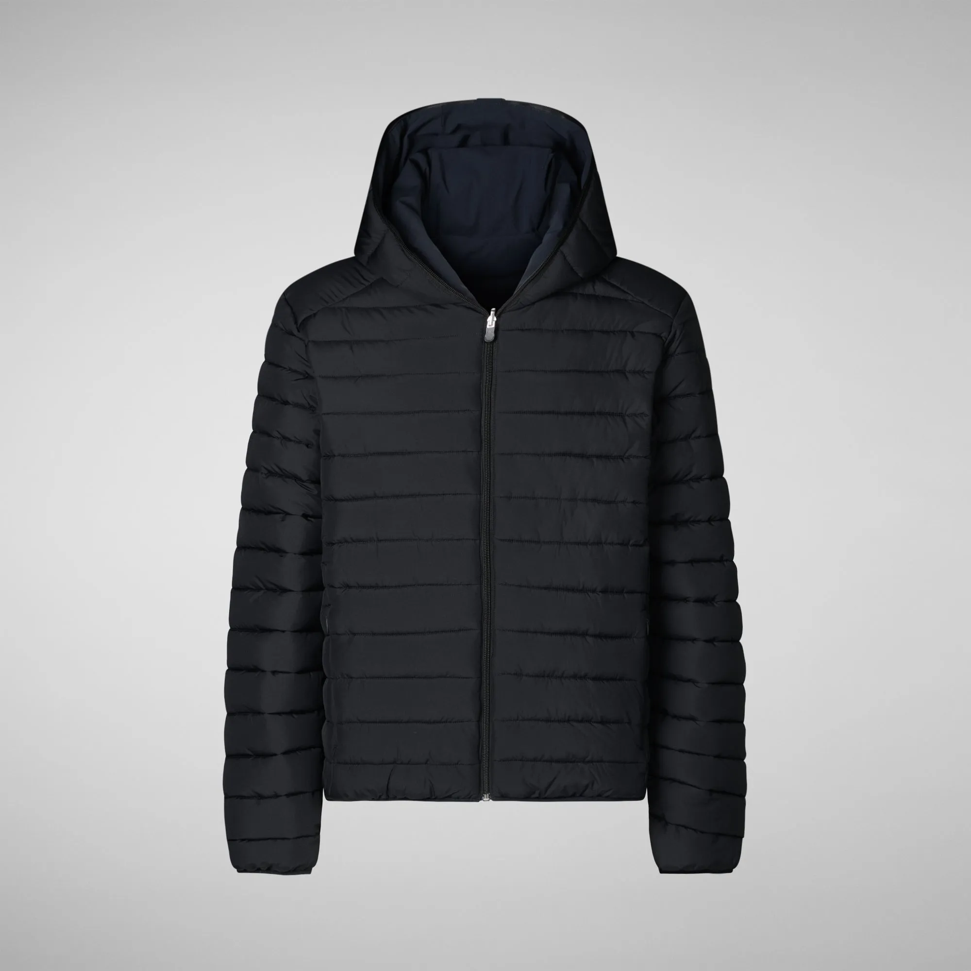 MAN'S ANIMAL FREE PUFFER EZRA BLU NERO