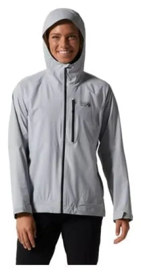 Mountain Hardwear Giacca Ozonic Stretch Donna Grigio