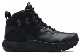 Under Armour MG Valsetz Mid LTHR WP Hiking Shoes Black